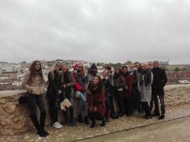 Alumnos de Capicúa en Chinchón